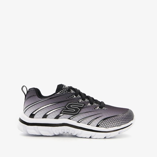 Skecher Nitrate Zulvox jongens sneakers grijs