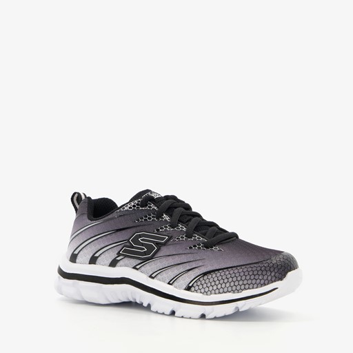 Skecher Nitrate Zulvox jongens sneakers grijs