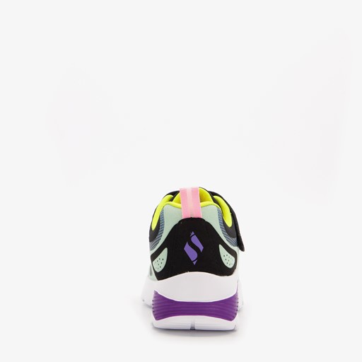 Uno Lite meisjes sneakers paars zwart