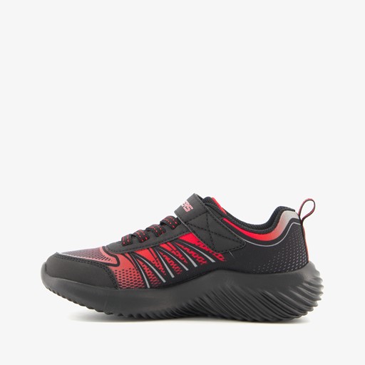 Bounder kinder sneakers zwart/rood