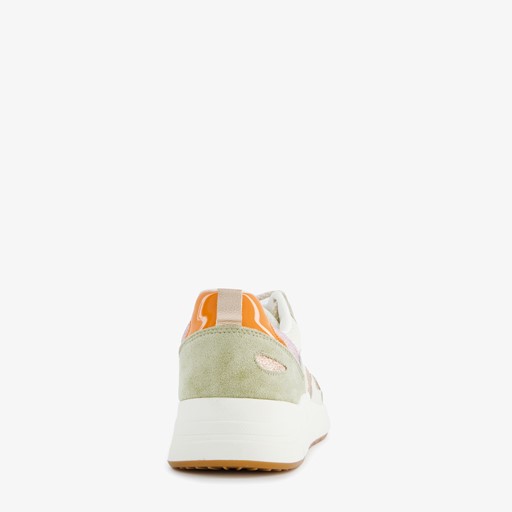 Dames sneakers wit/groen