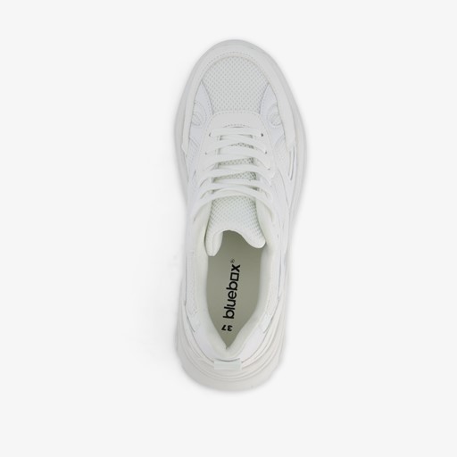 Dames dad sneakers wit