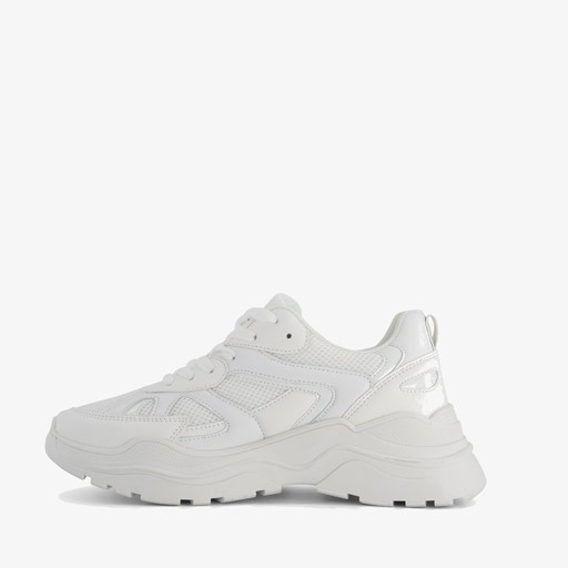 Dames dad sneakers wit