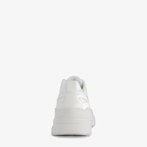 Dames dad sneakers wit
