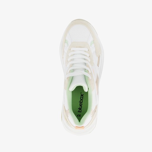 Dames dad sneakers met pastelkleuren
