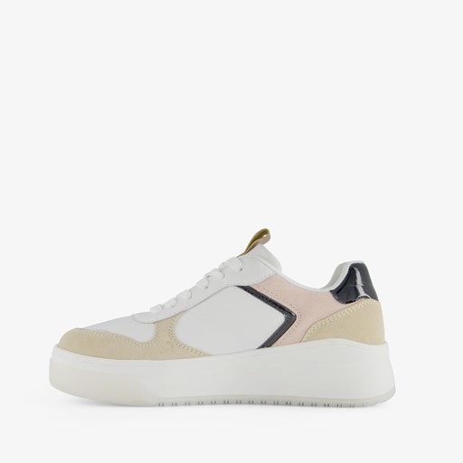 Dames sneakers beige/wit