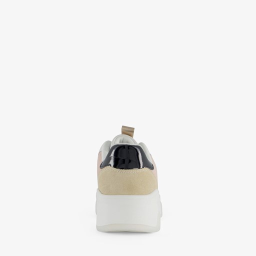 Dames sneakers beige/wit