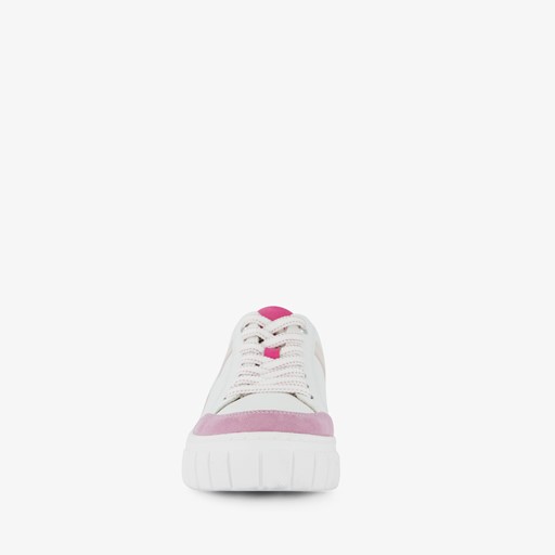Dames sneakers wit/paars