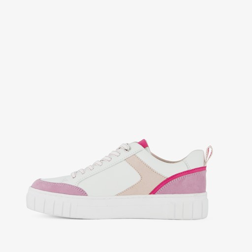 Dames sneakers wit/paars