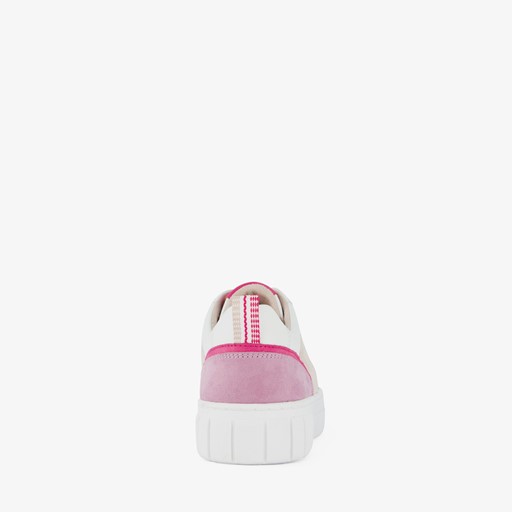 Dames sneakers wit/paars