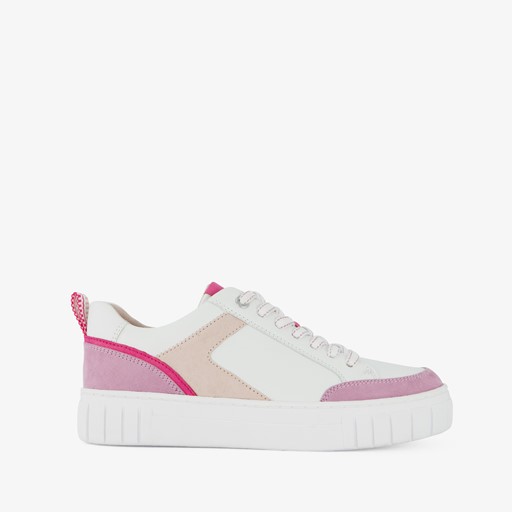 Dames sneakers wit/paars