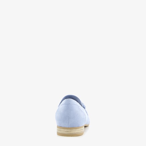 Dames loafers lichtblauw