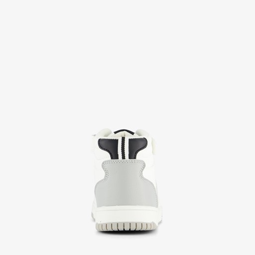Hoge jongens sneakers wit zwart