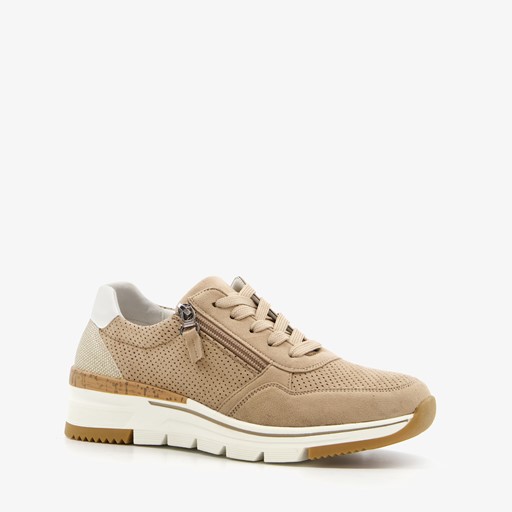 Dames sneakers beige