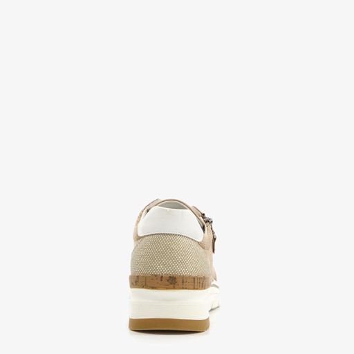 Dames sneakers beige