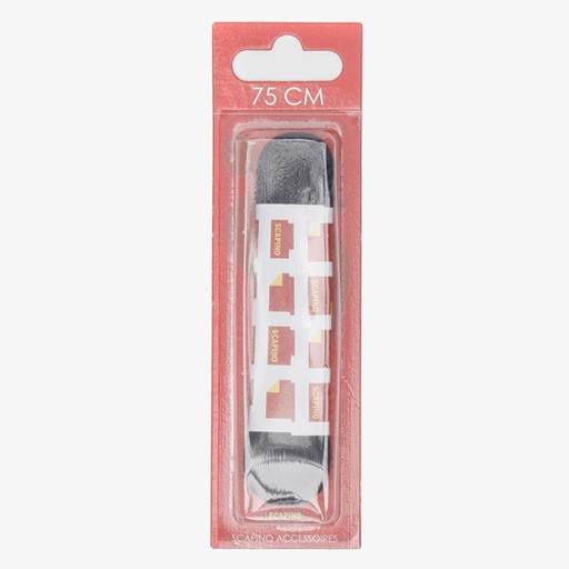 Zwarte veters plat 120 cm