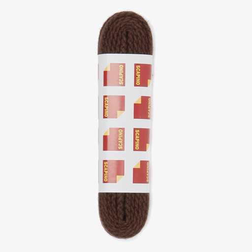 Bruine veters plat 120 cm