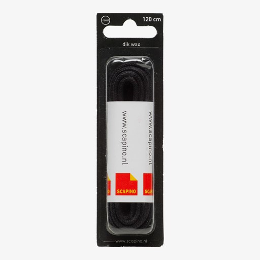 Zwarte veters 120 cm