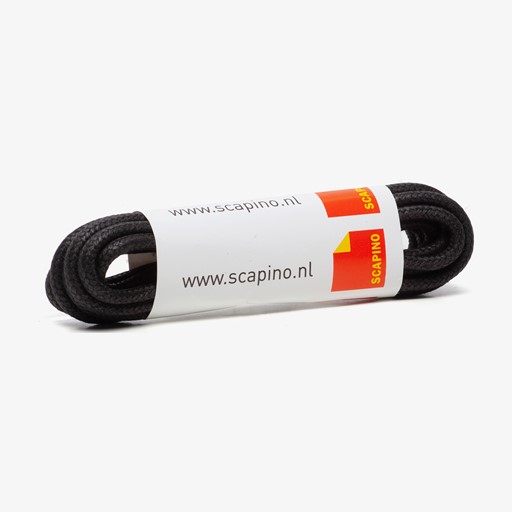 Zwarte veters rond 90 cm