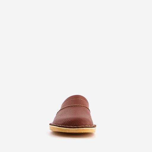 Leren heren pantoffels