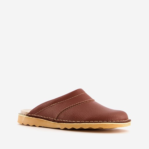 Leren heren pantoffels