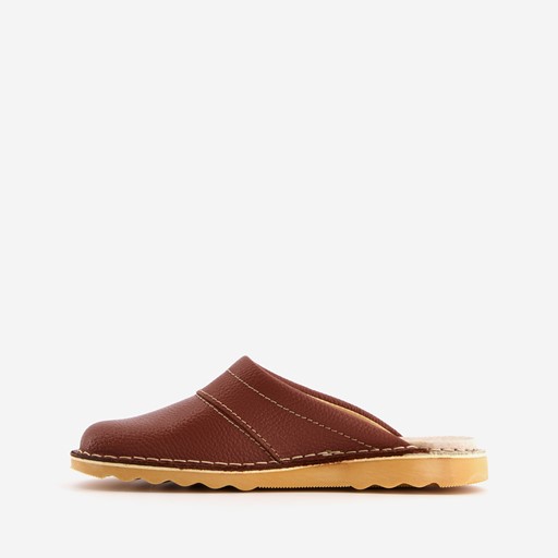 Leren heren pantoffels