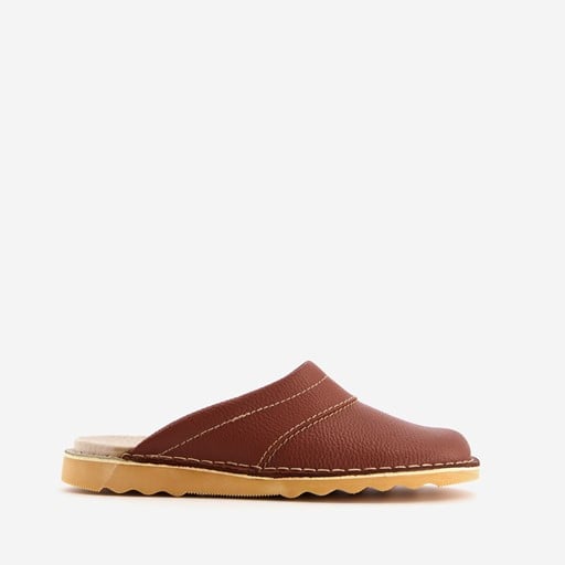 Leren heren pantoffels