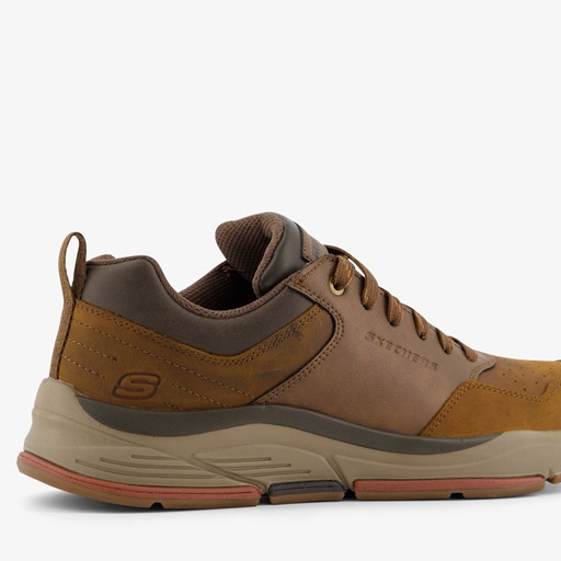 Treno leren heren sneakers bruin