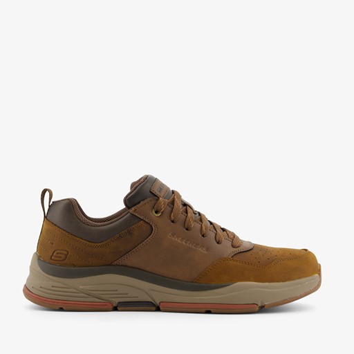 Treno leren heren sneakers bruin