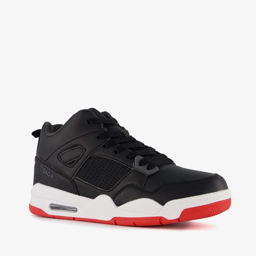 Hoge kinder sneakers zwart