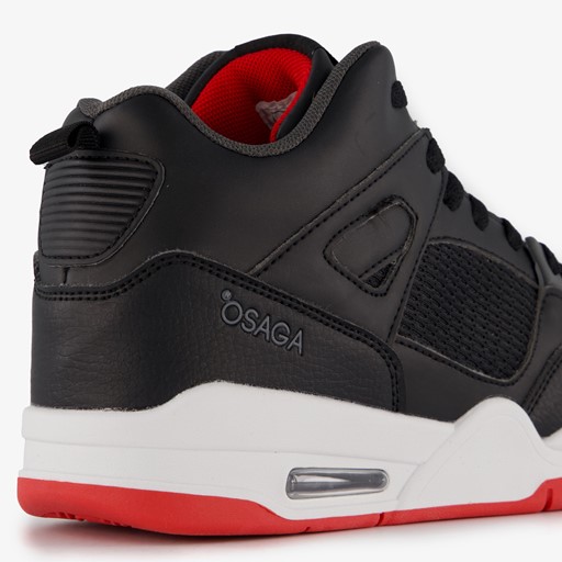 Hoge kinder sneakers zwart