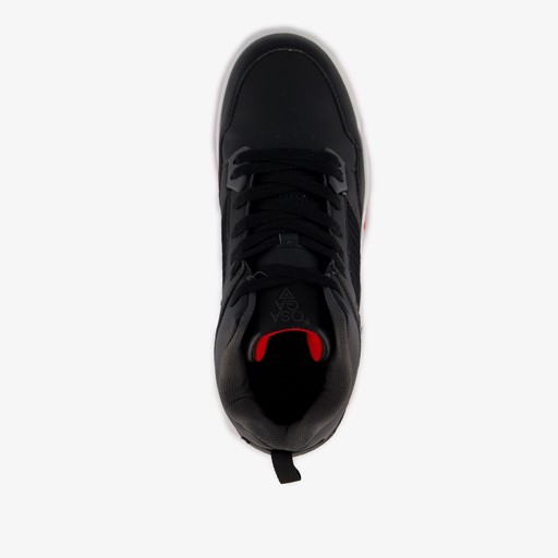Hoge kinder sneakers zwart