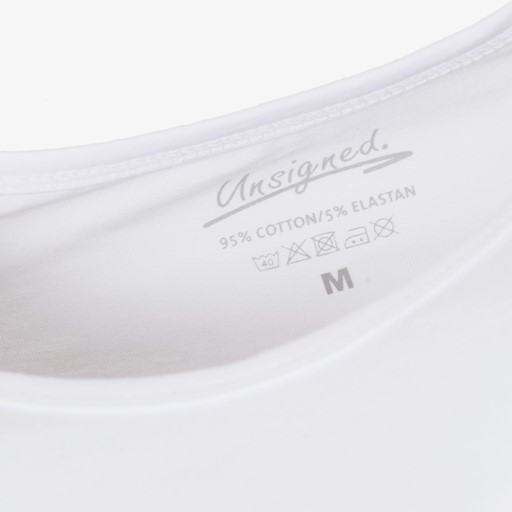 Heren T-shirt katoen/elastaan