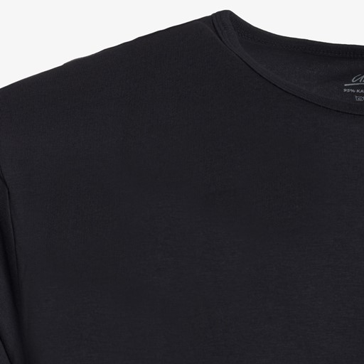 Extra lang heren T-shirt katoen/elastaan