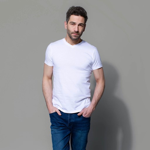 Heren T-shirt katoen