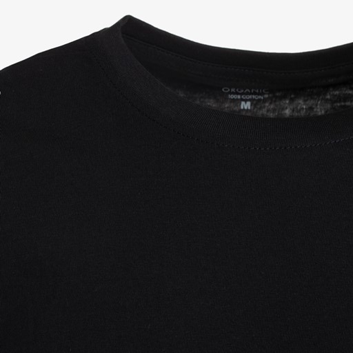 Heren singlet zwart