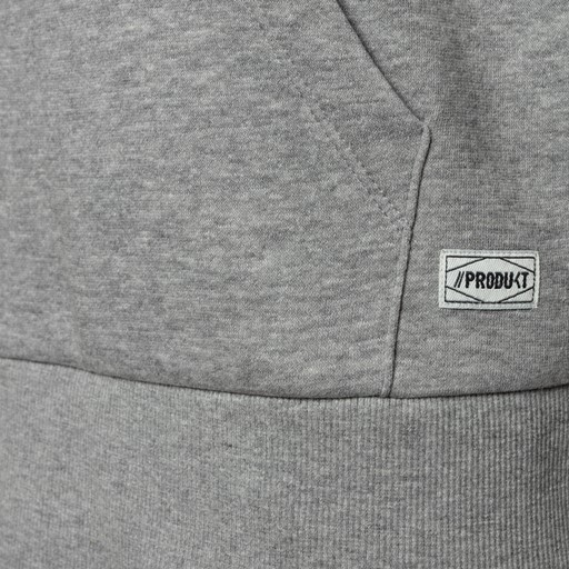Heren sweatvest grijs