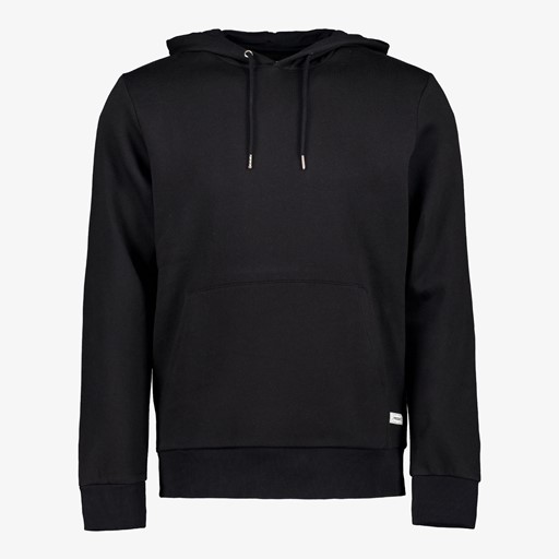 Zwarte heren hoodie