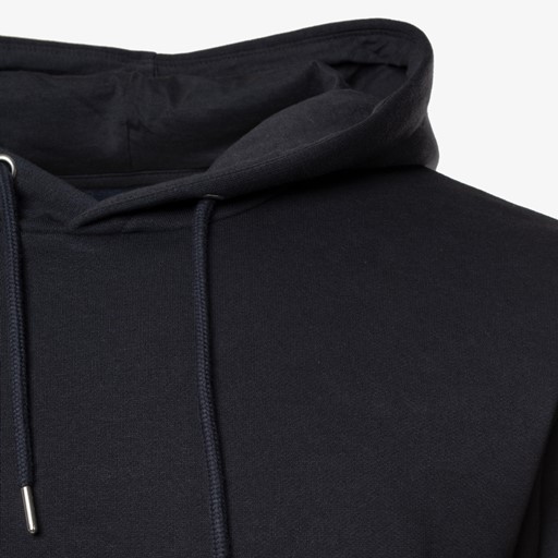 Heren hoodie donkerblauw