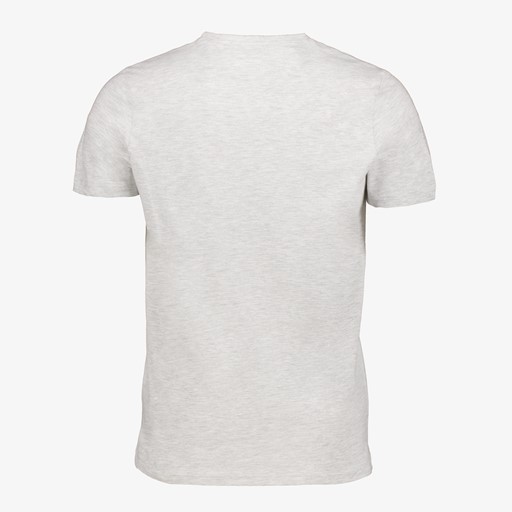 Heren T-shirt lichtgrijs