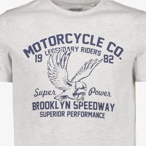 Heren T-shirt lichtgrijs