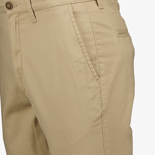 Heren chino beige lengte 34