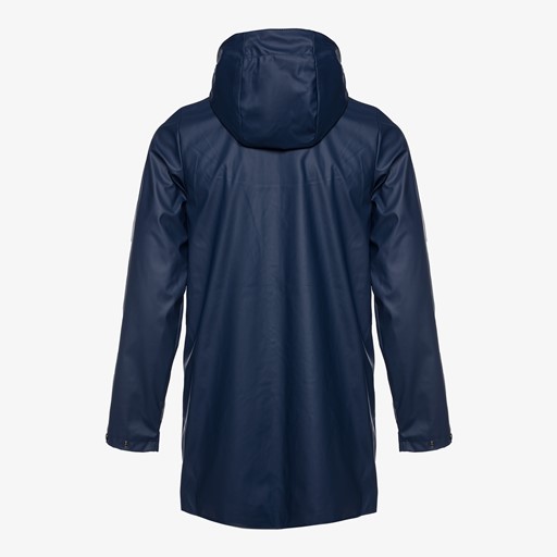 Heren regenjas blauw