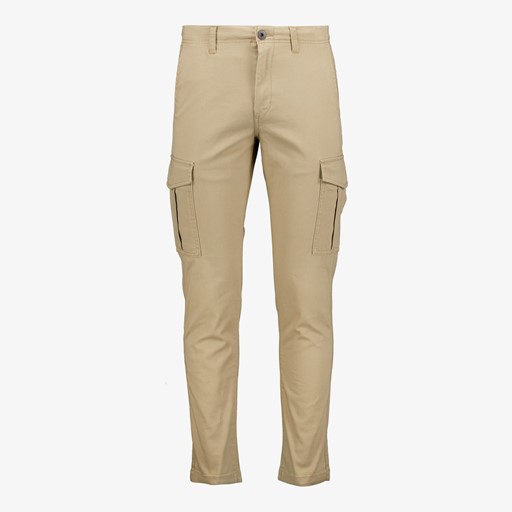 Heren cargo broek beige lengte 34