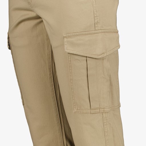 Heren cargo broek beige lengte 34