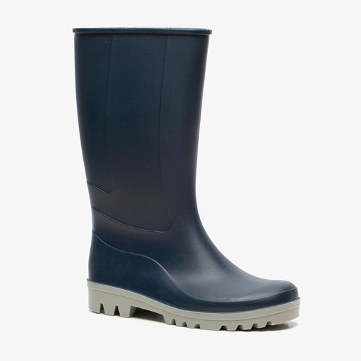 Blauwe kinder regenlaarzen