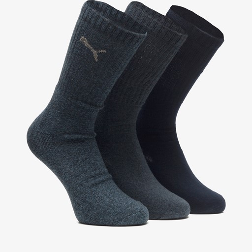 3 paar crew sportsokken