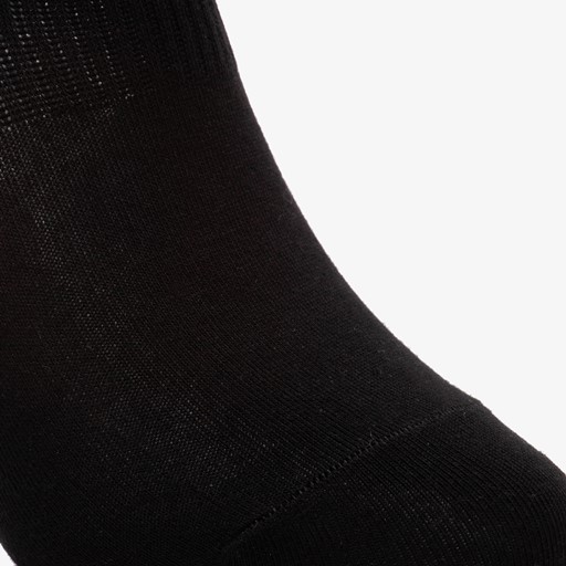 3 paar sneakersokken zwart met antislip gedeelte
