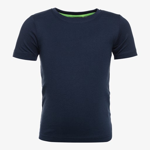 Jongens basic T-shirt blauw