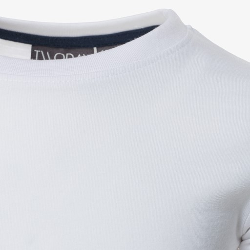 Basic jongens T-shirt wit